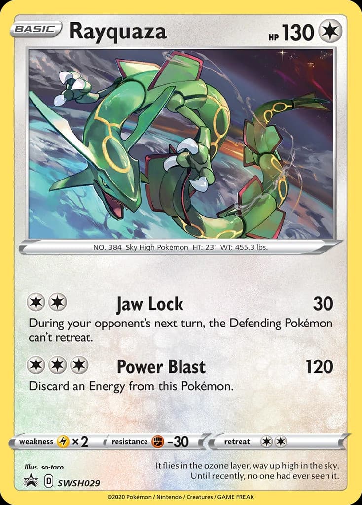 Rayquaza (SWSH029)