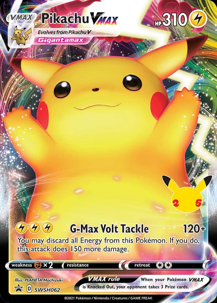 Pikachu VMAX (SWSH062)