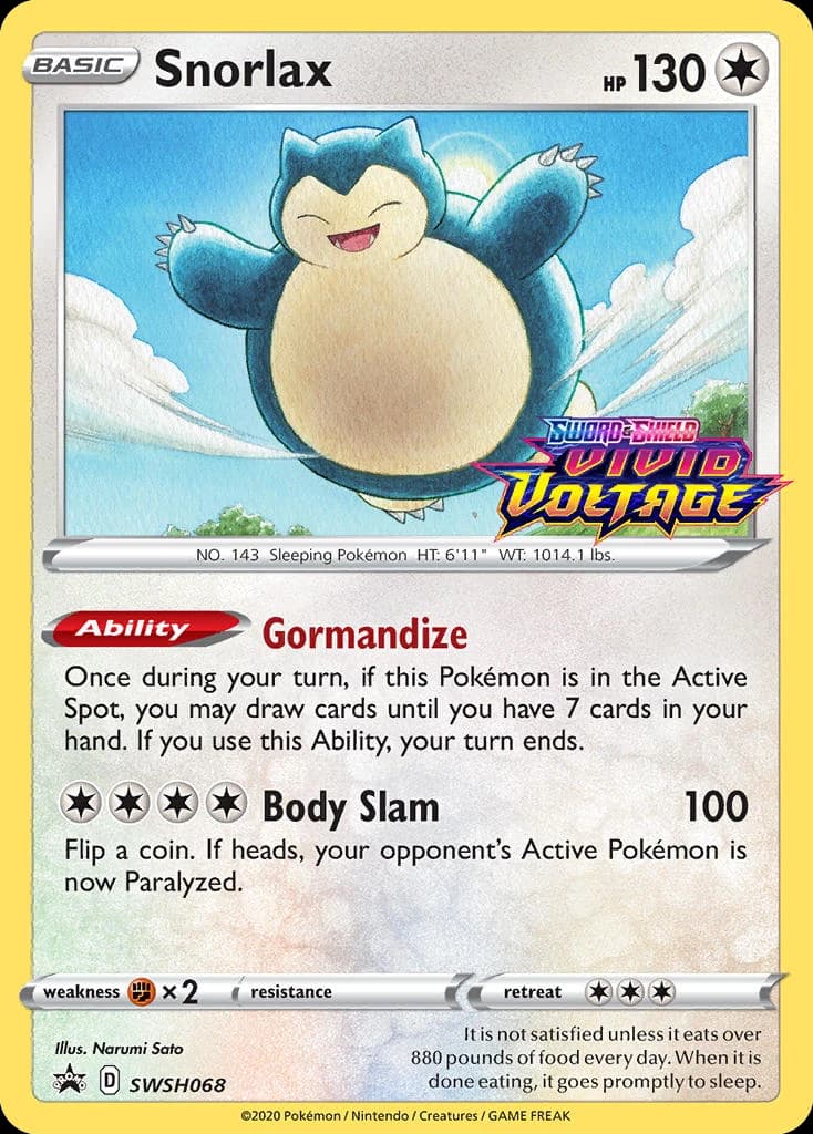 Snorlax (SWSH068)