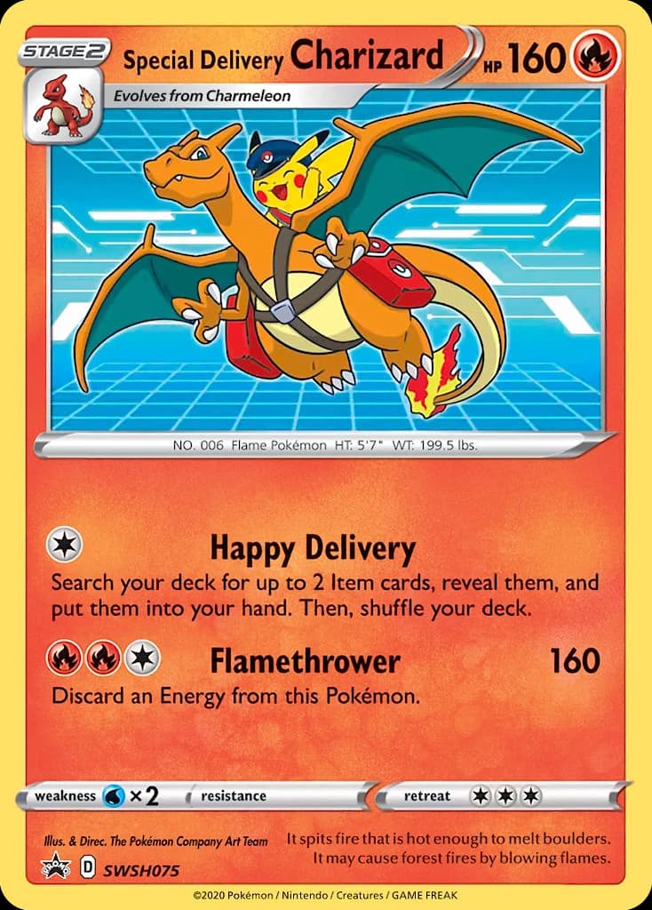 Special Delivery Charizard (SWSH075)
