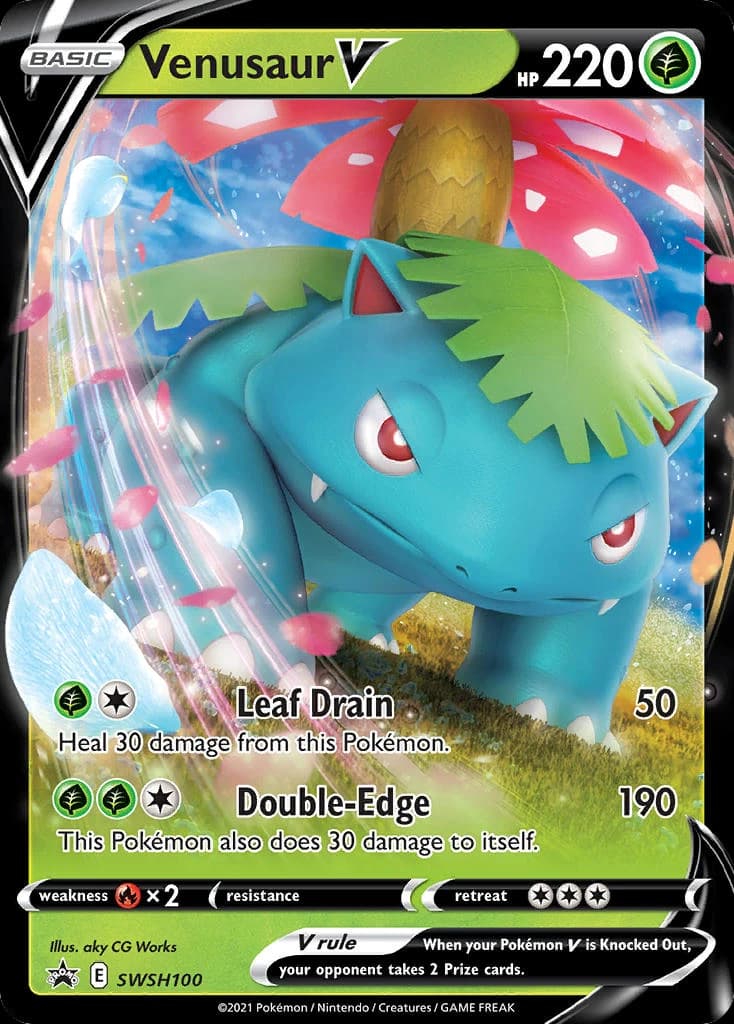 Venusaur V (SWSH100)