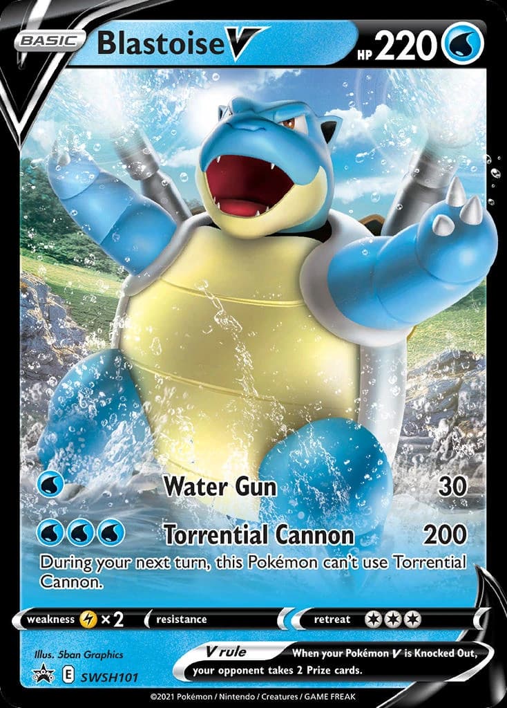 Blastoise V (SWSH101)