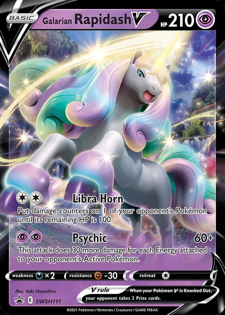 Galarian Rapidash V (SWSH111)