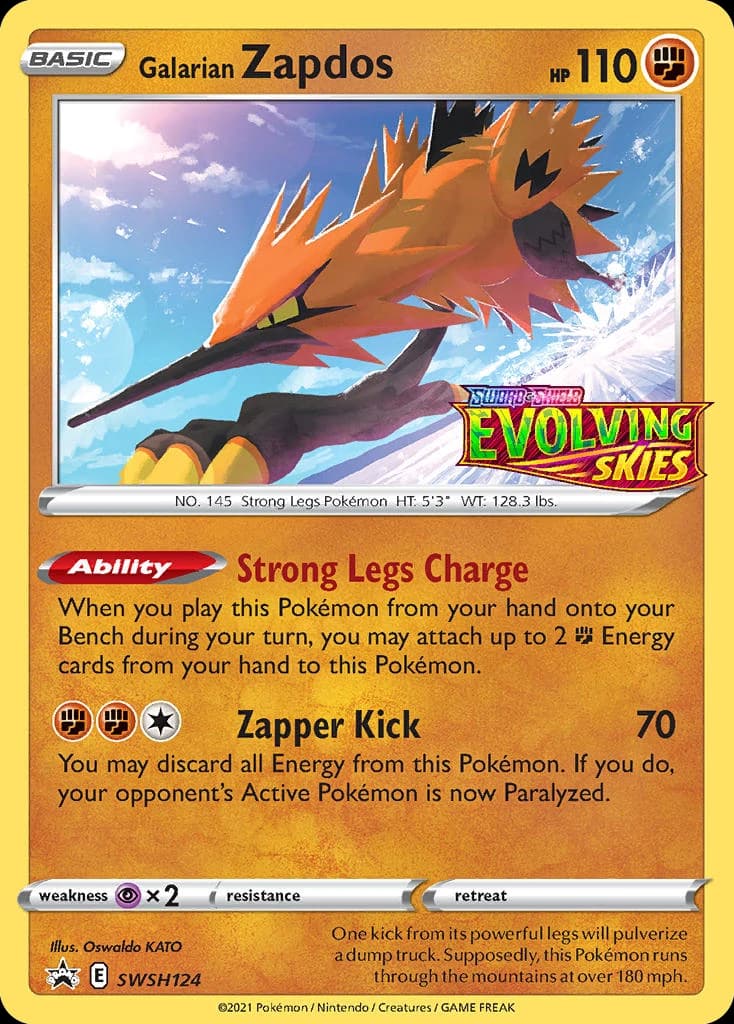 Galarian Zapdos (SWSH124)