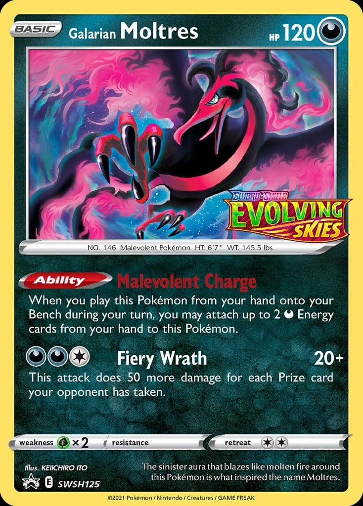 Galarian Moltres (SWSH125)