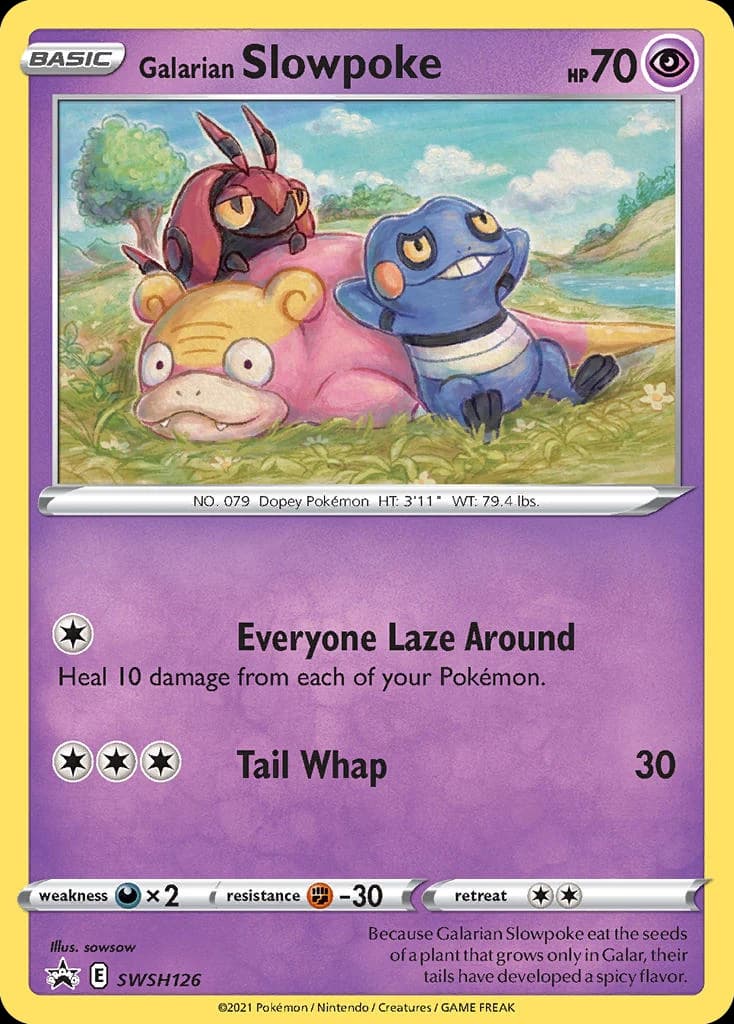 Galarian Slowpoke (SWSH126)
