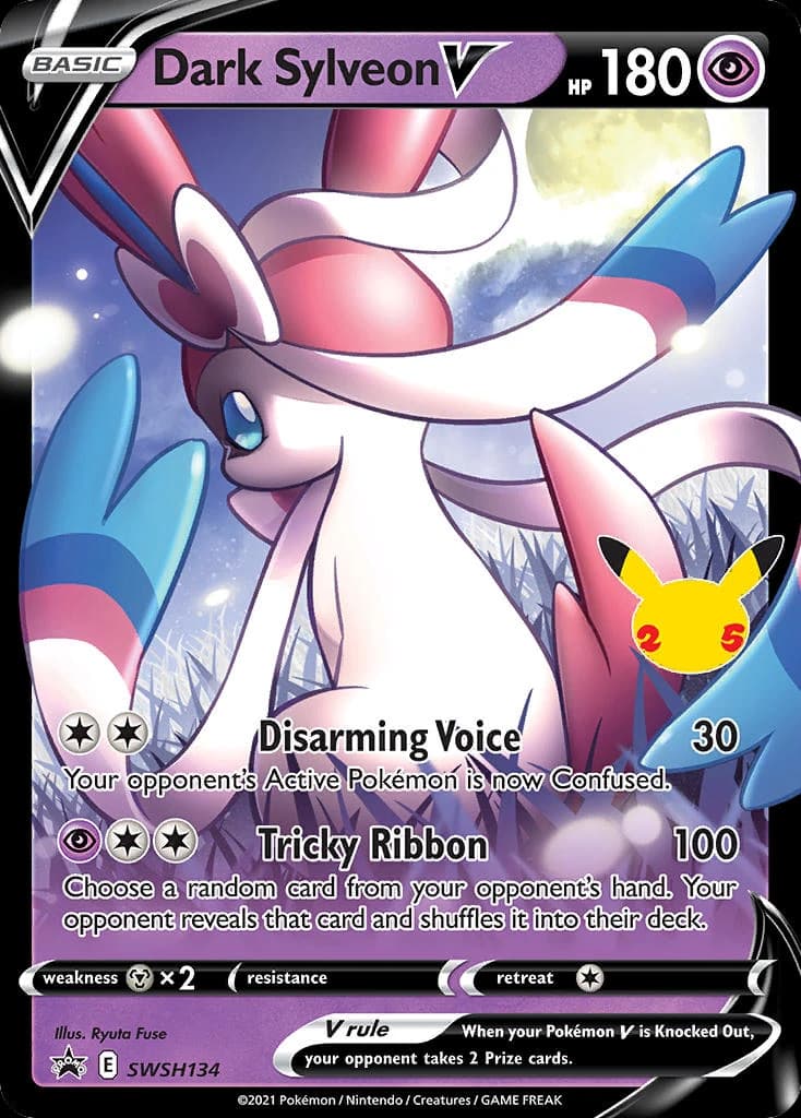 Dark Sylveon V (SWSH134)