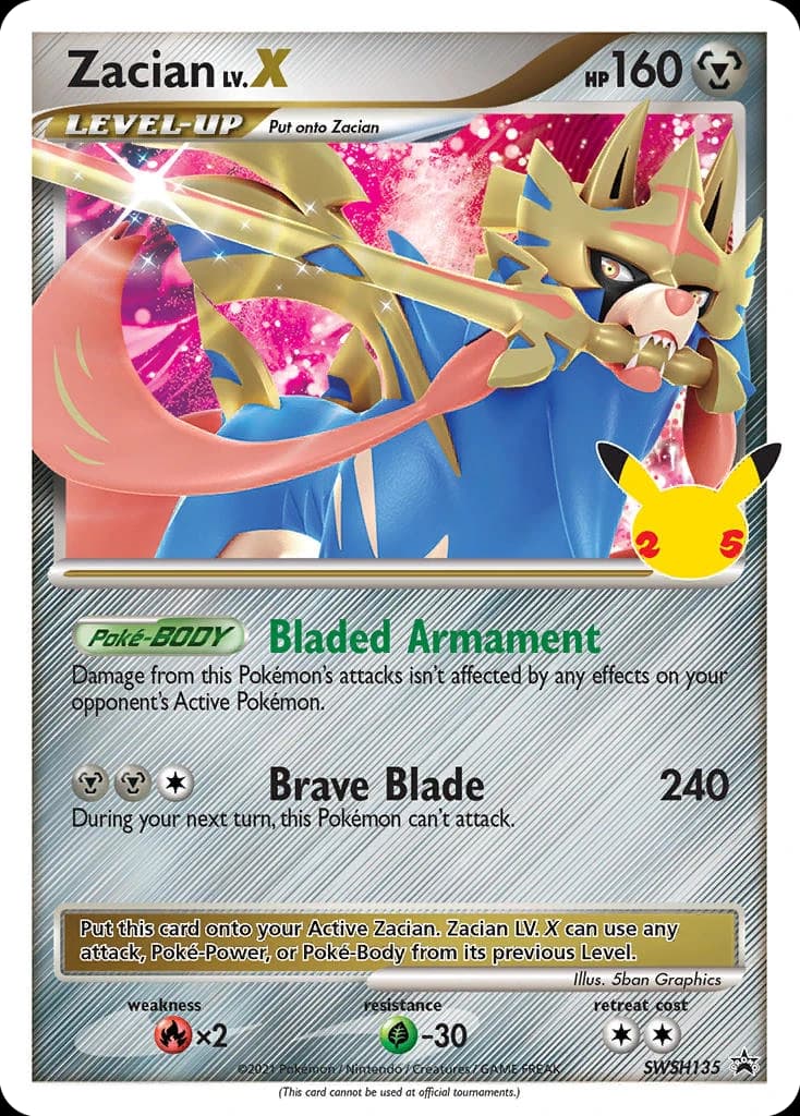 Zacian LV.X (SWSH135)