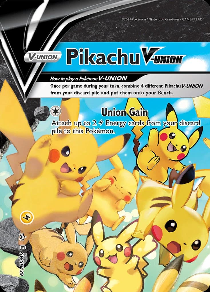 Pikachu V-UNION (SWSH139)
