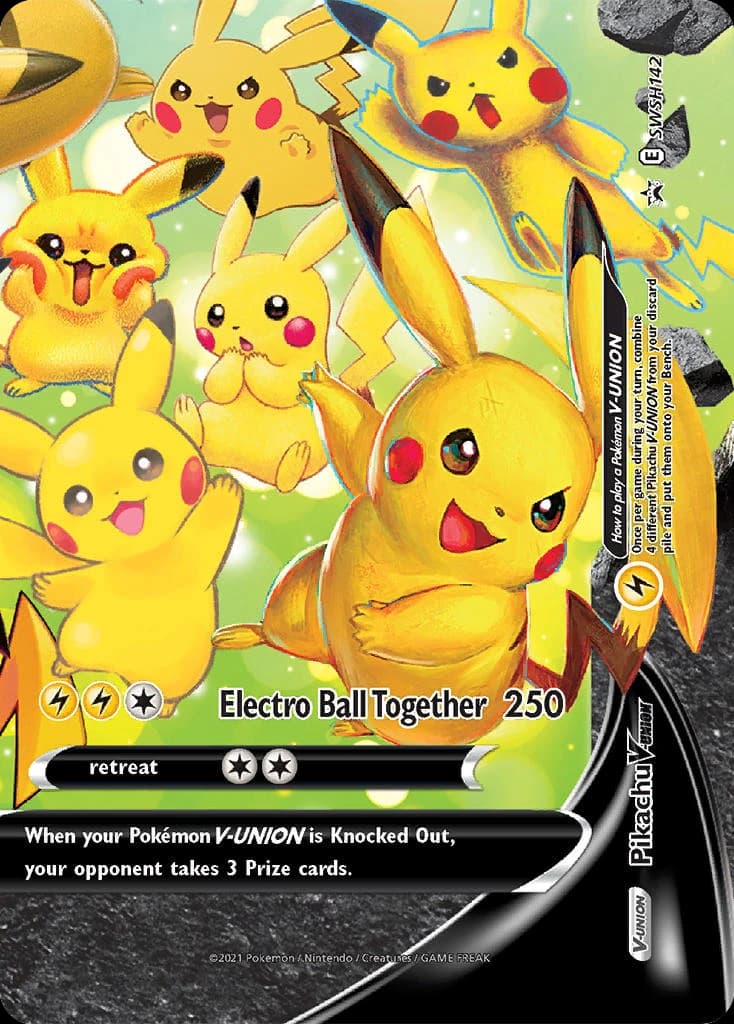 Pikachu V-UNION (SWSH142)