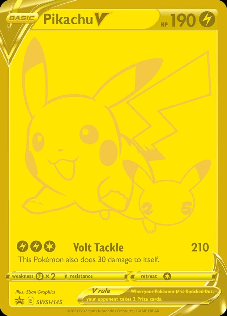 Pikachu V (SWSH145)