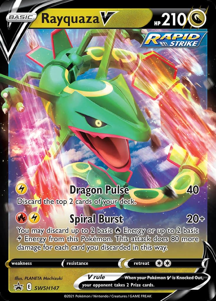 Rayquaza V (SWSH147)