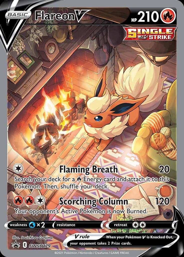 Flareon V (SWSH179)