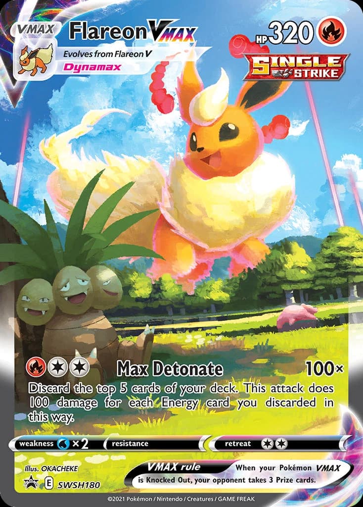 Flareon VMAX (SWSH180)