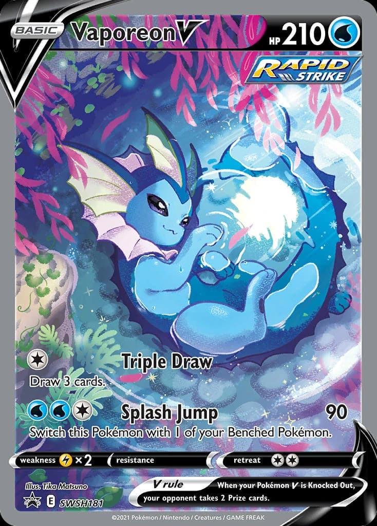 Vaporeon V (SWSH181)