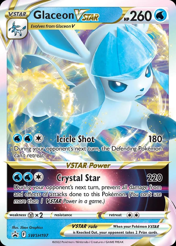 Glaceon VSTAR (SWSH197)