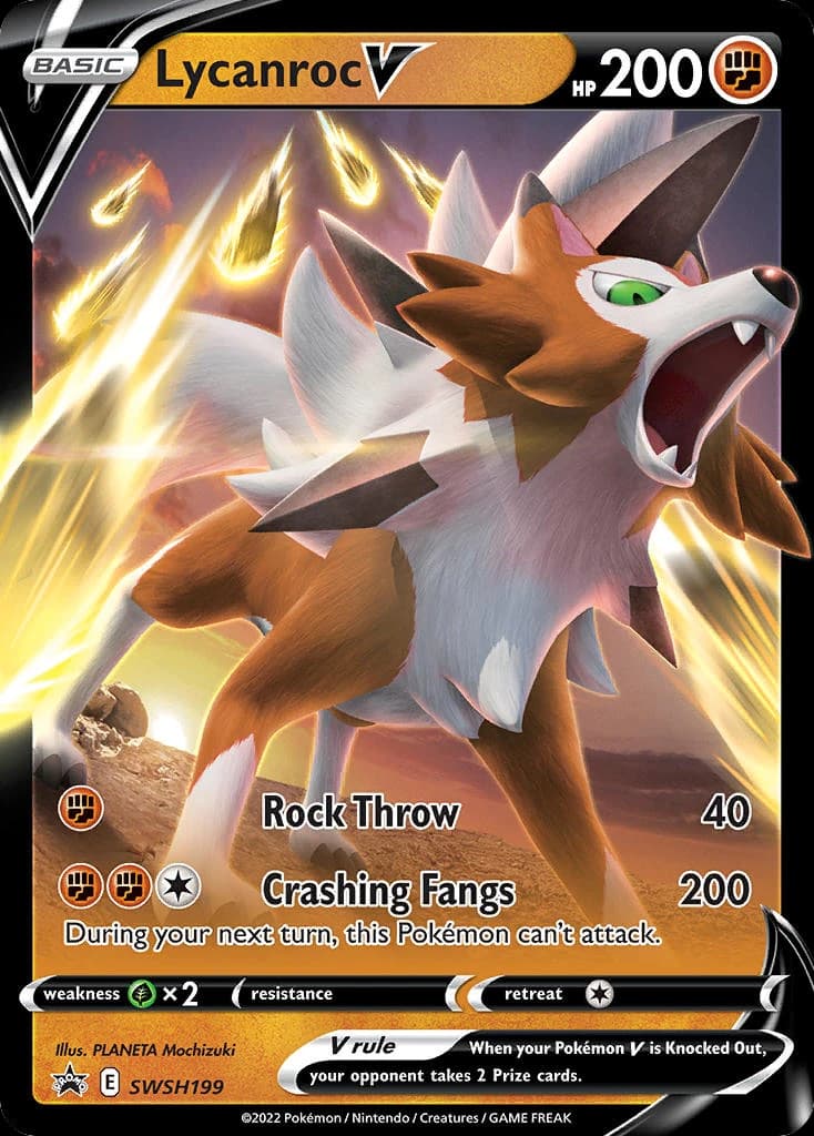 Lycanroc V (SWSH199)