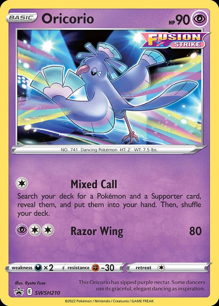 Oricorio (SWSH210)
