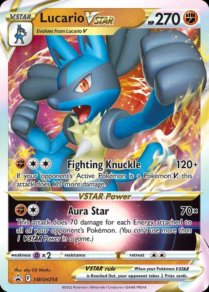 Lucario VSTAR (SWSH214)