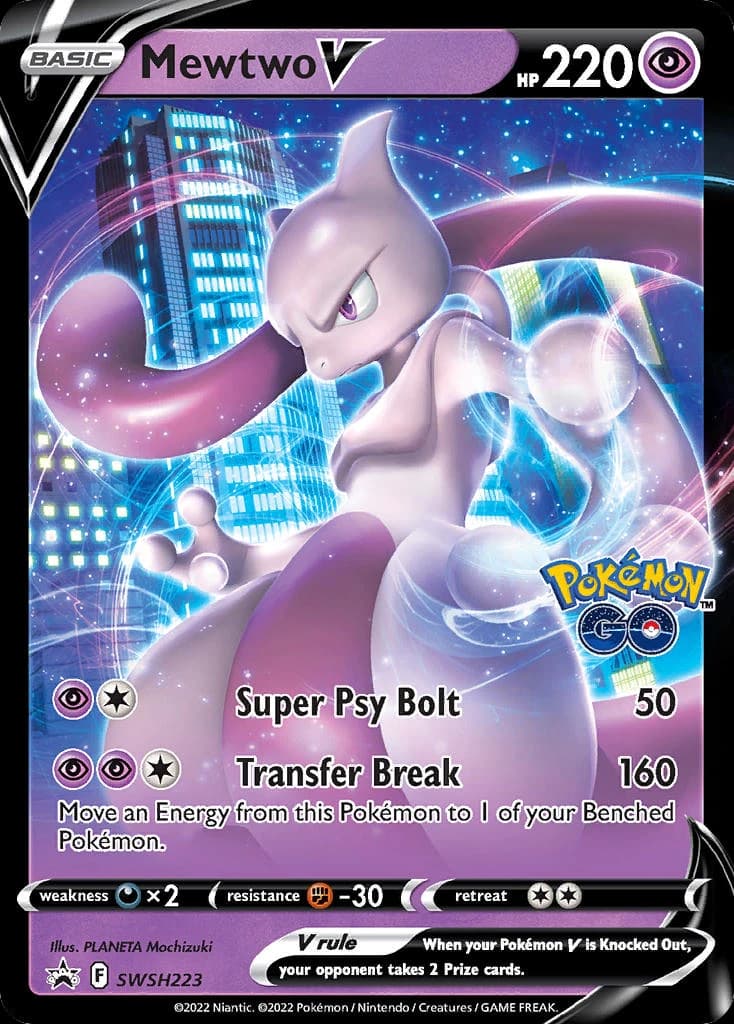 Mewtwo V (SWSH223)