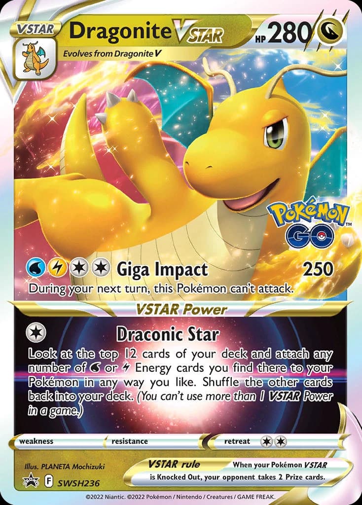 Dragonite VSTAR (SWSH236)