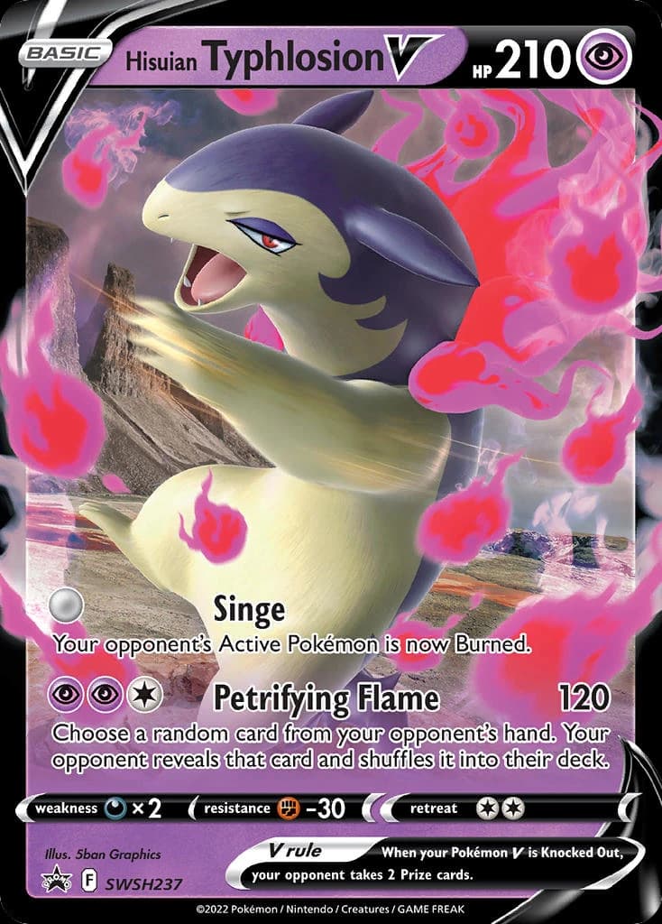 Hisuian Typhlosion V (SWSH237)