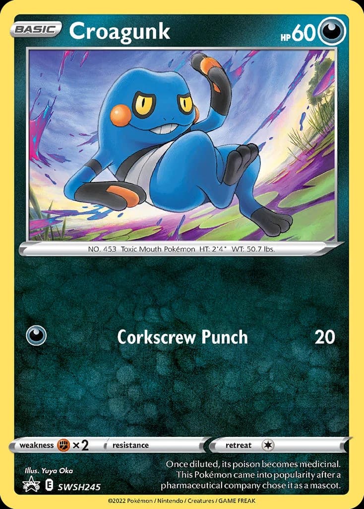Croagunk (SWSH245)