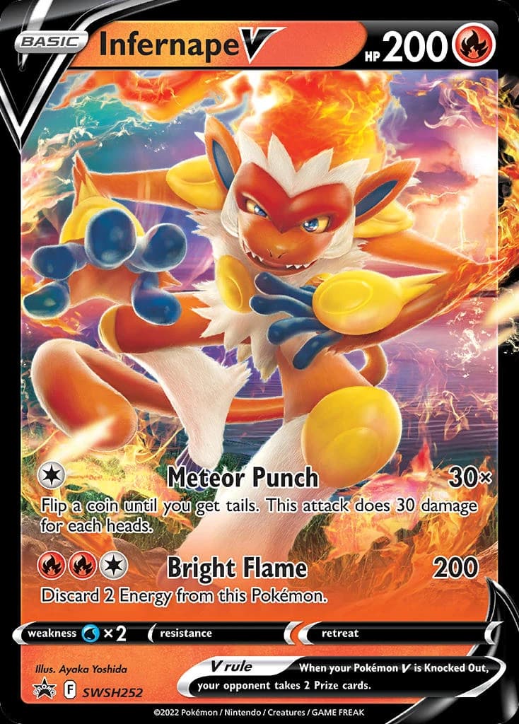 Infernape V (SWSH252)