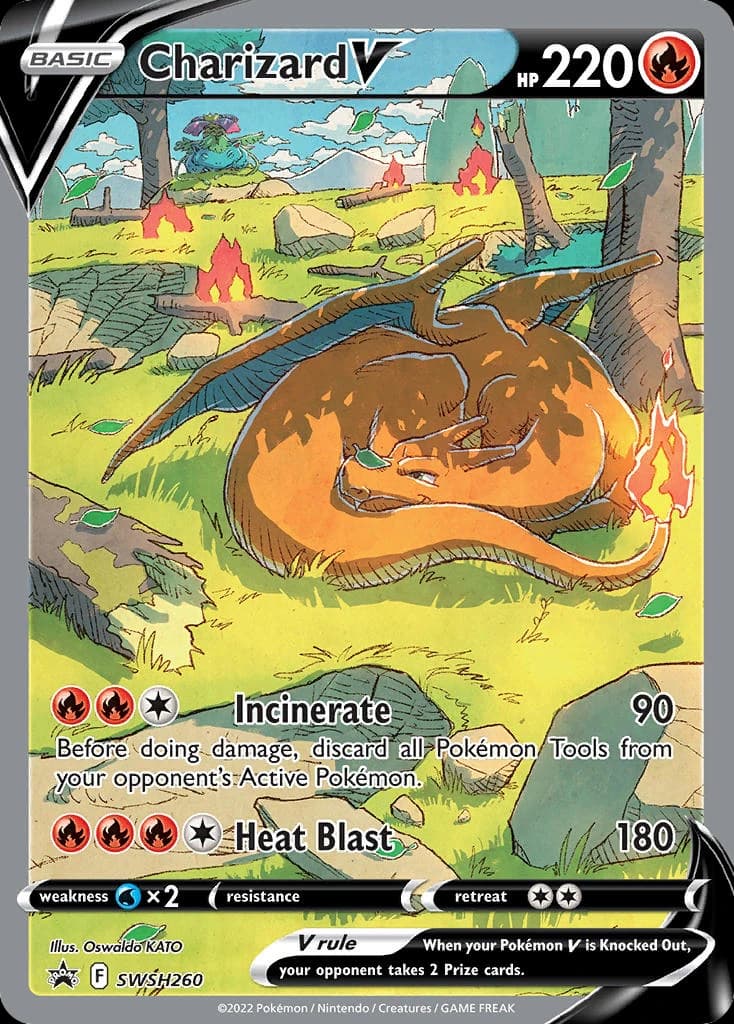 Charizard V (SWSH260)