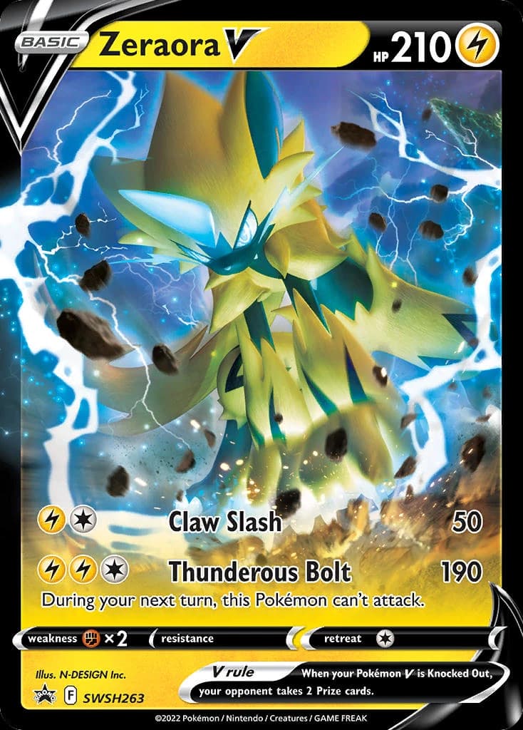 Zeraora V (SWSH263)