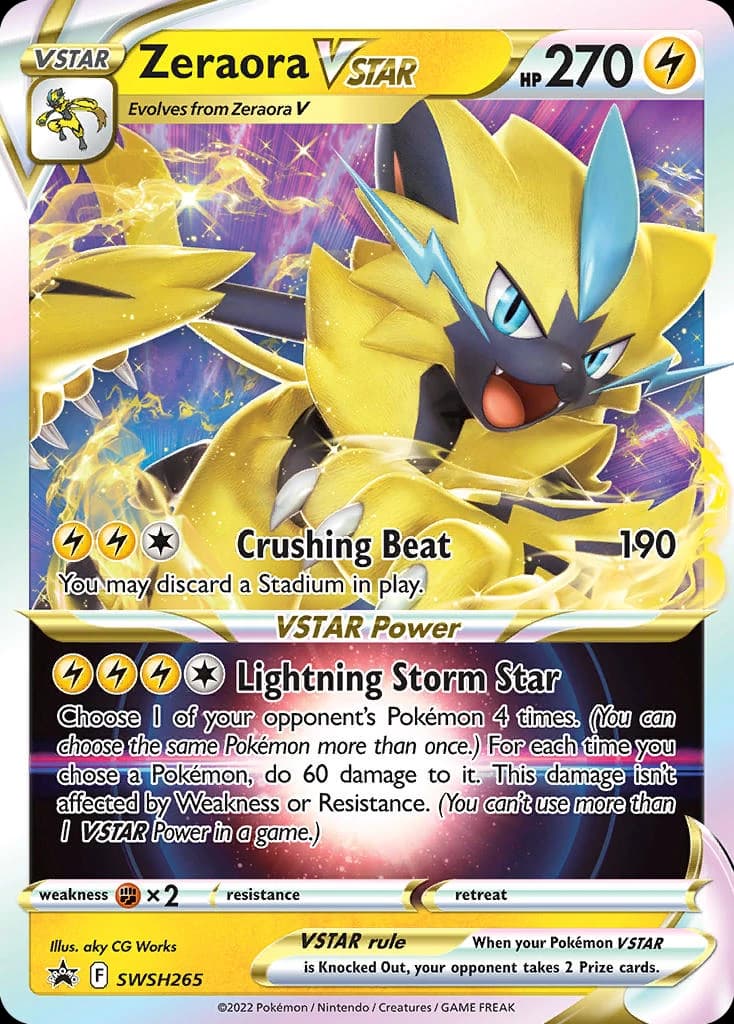 Zeraora VSTAR (SWSH265)