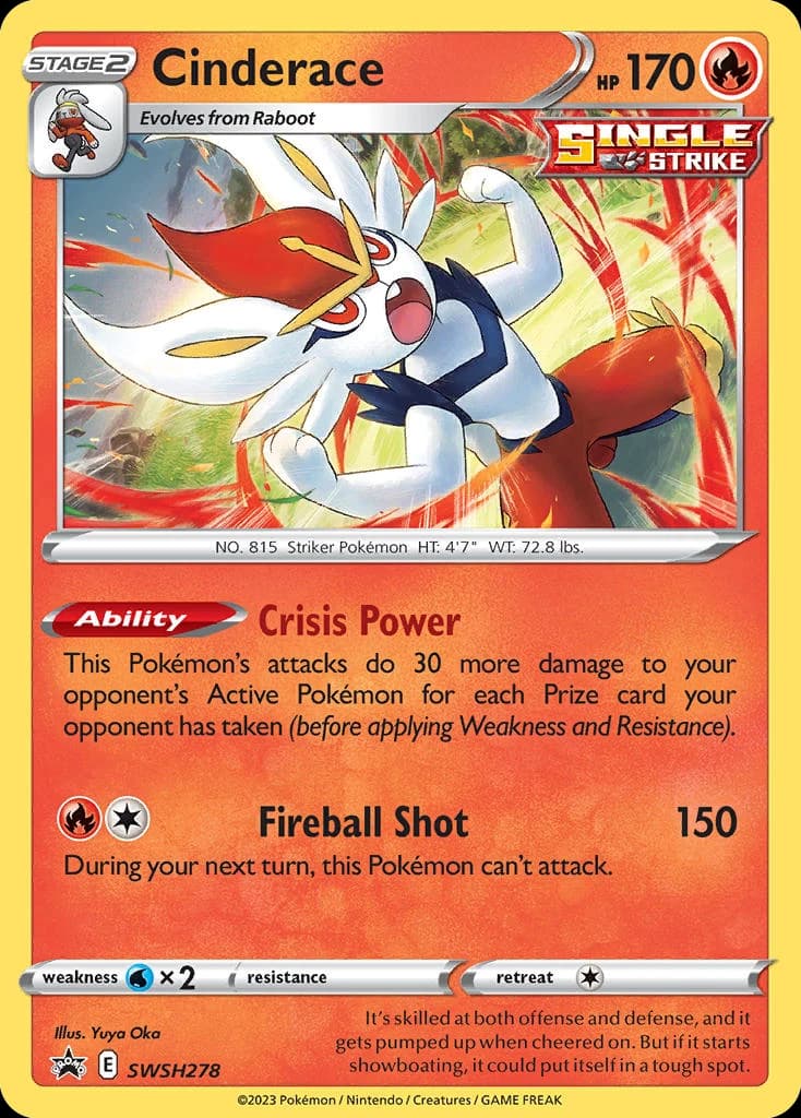 Cinderace (SWSH278)