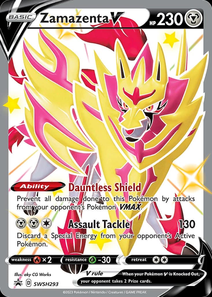 Zamazenta V (SWSH293)