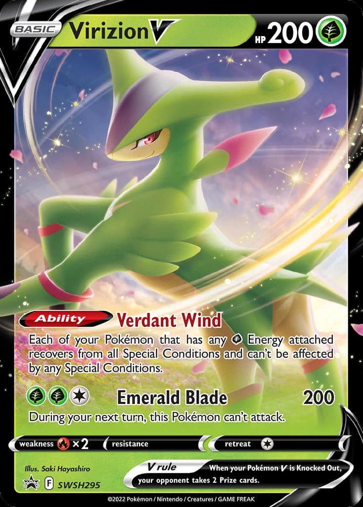 Virizion V (SWSH295)