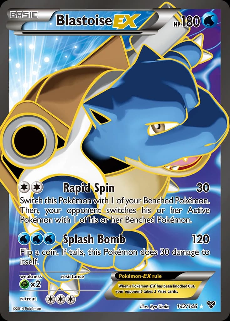 Blastoise-EX (142)