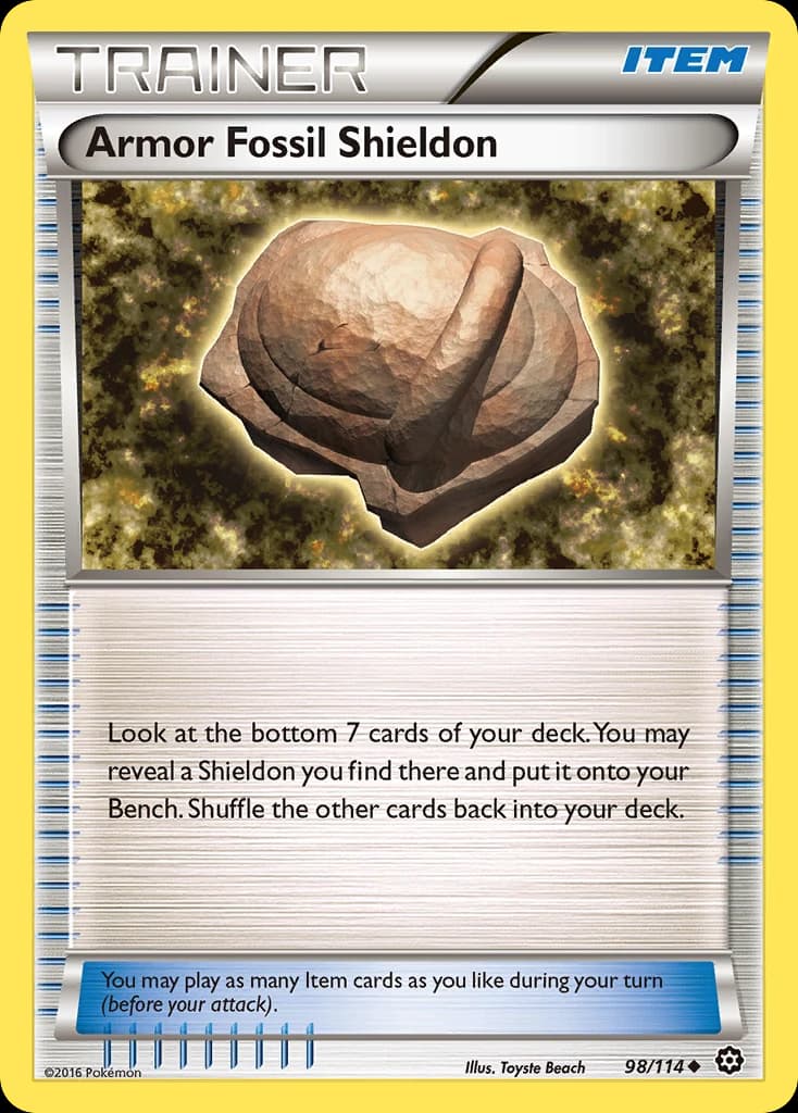 Armor Fossil Shieldon (98)