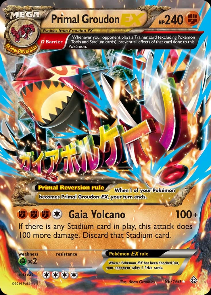 Primal Groudon-EX (86)
