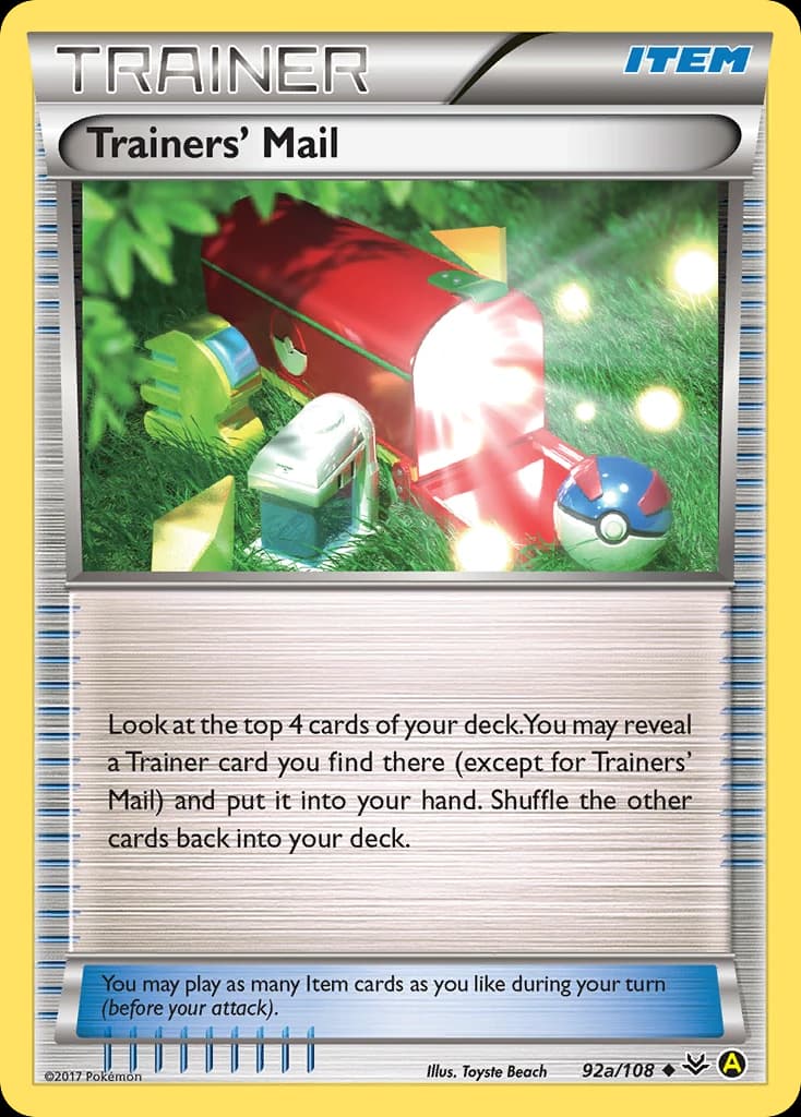 Trainers' Mail (92a)