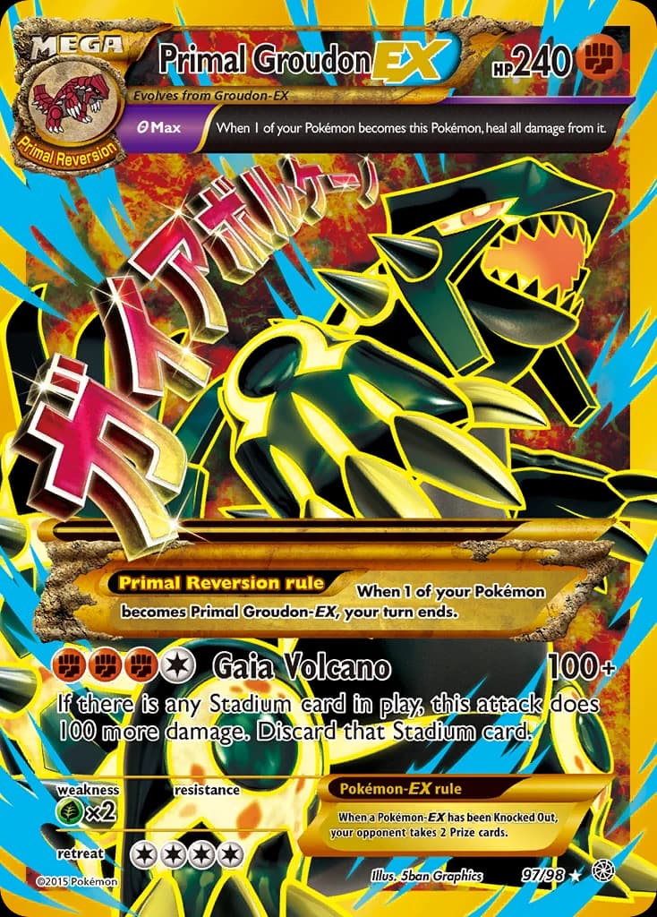 Primal Groudon-EX (97)