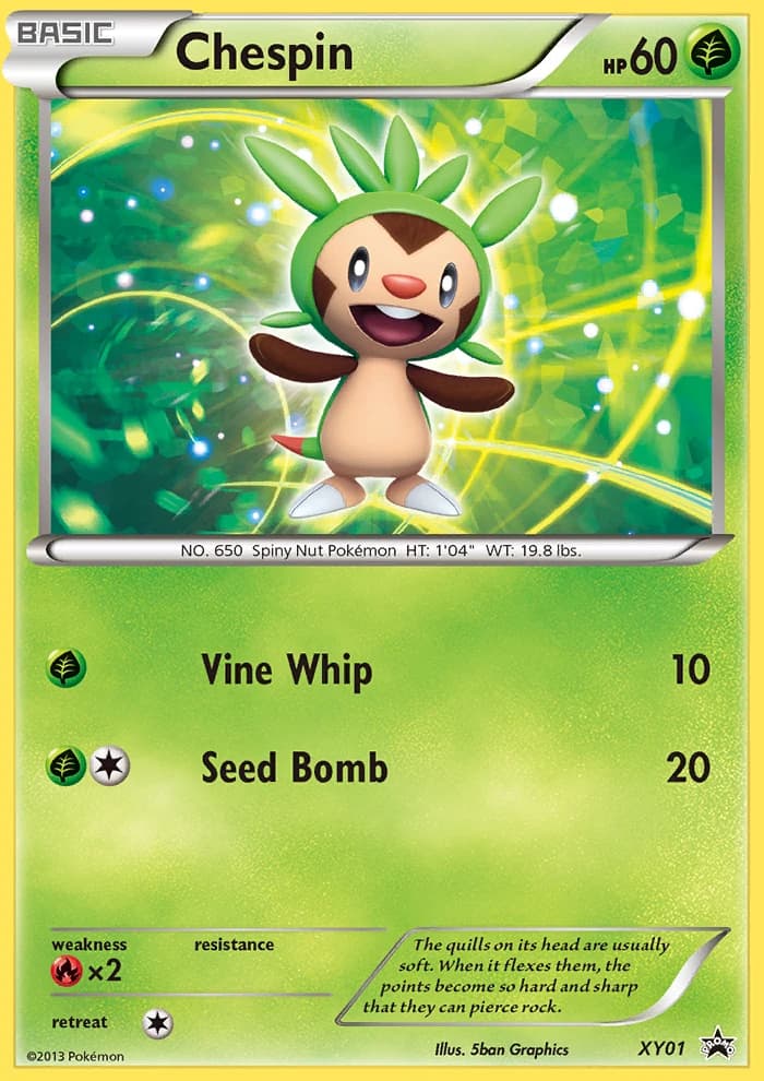 Chespin (XY01)