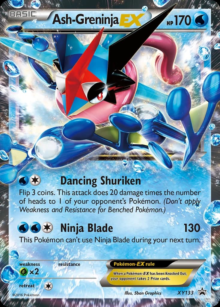 Ash-Greninja-EX (XY133)