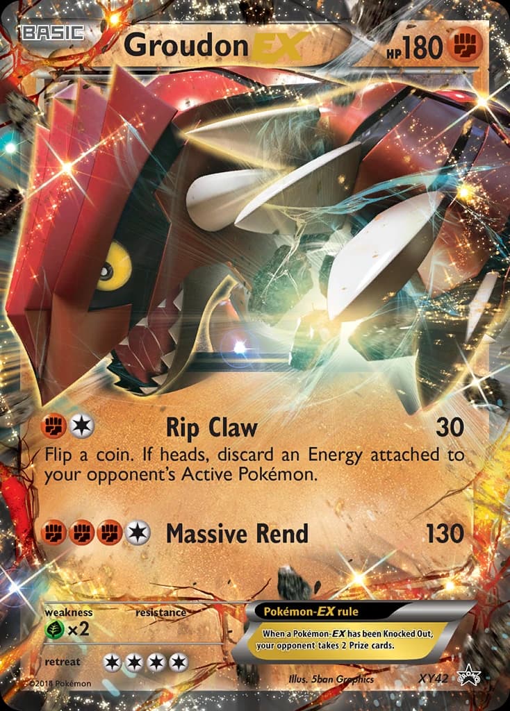 Groudon-EX (XY42)