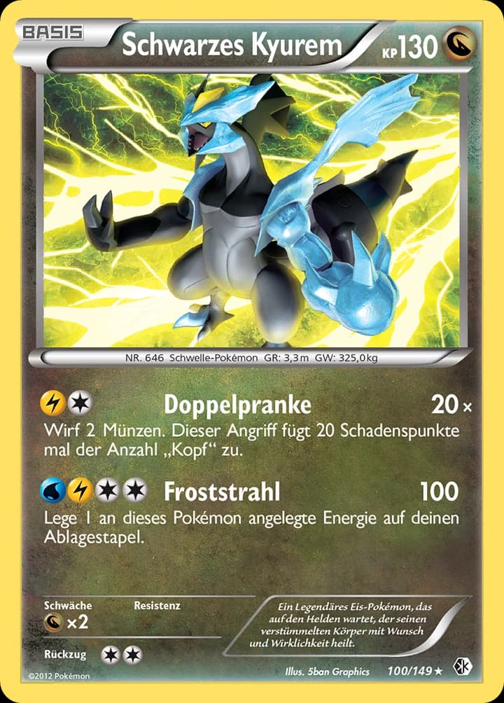 Schwarzes Kyurem (100)