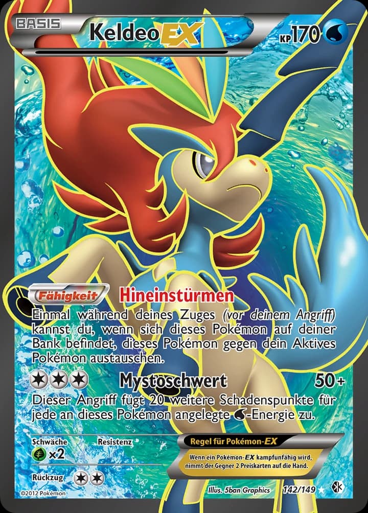 Keldeo-EX (142)