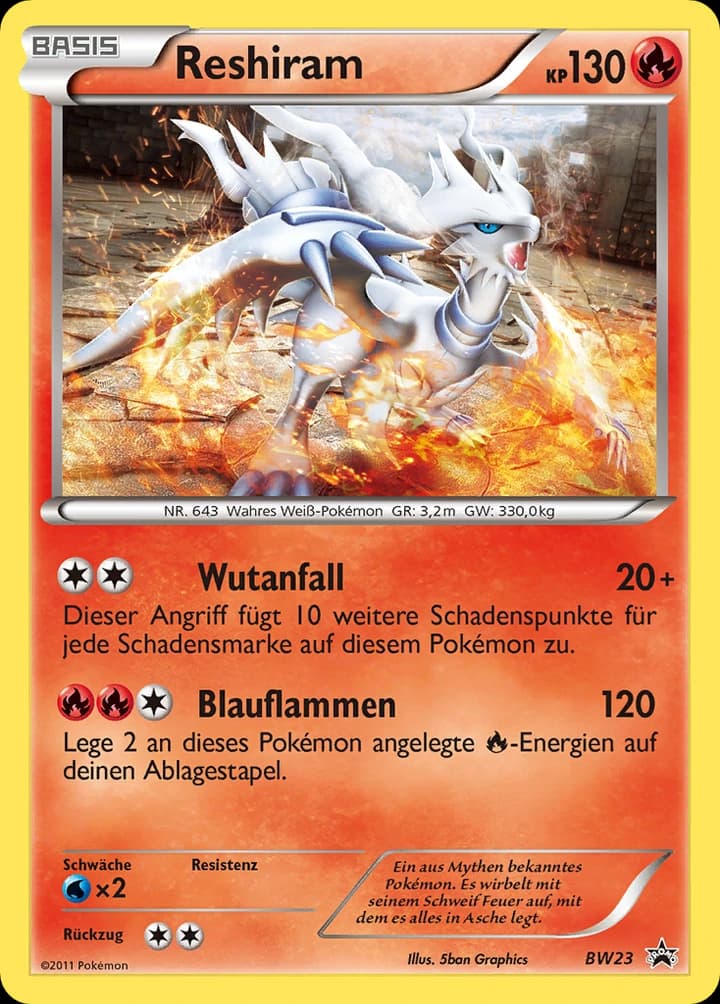Reshiram (Schwarz & Weiß 26) (BW23)