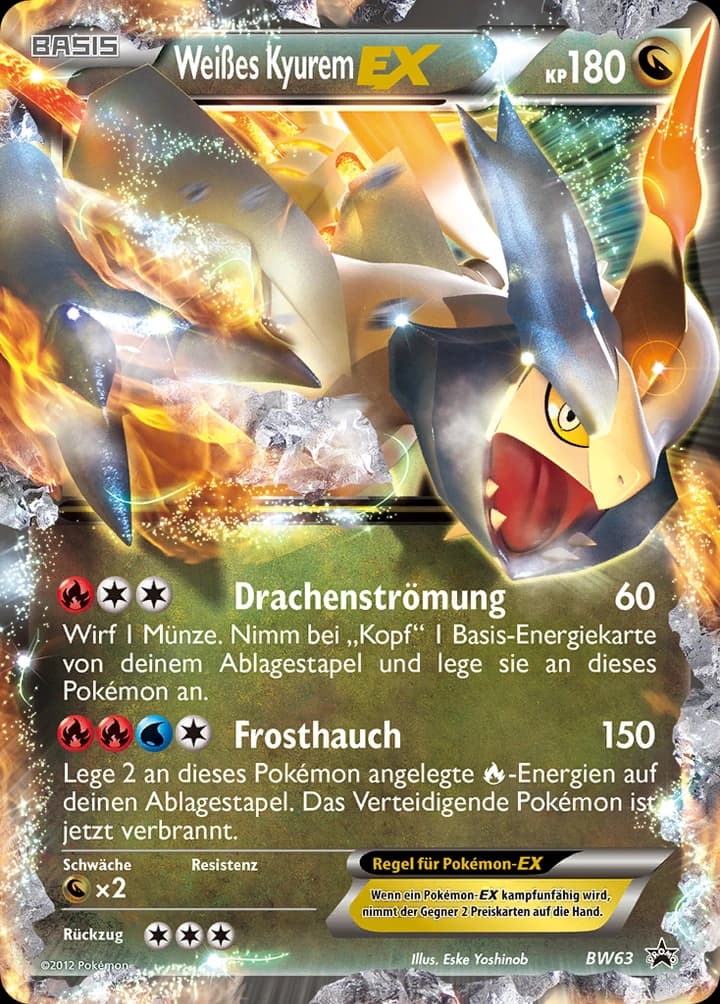 Weißes Kyurem-EX (BW63)