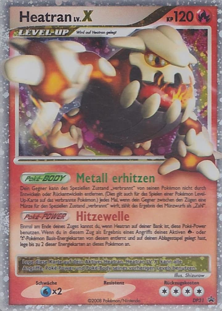 Heatran LV.X (DP31)