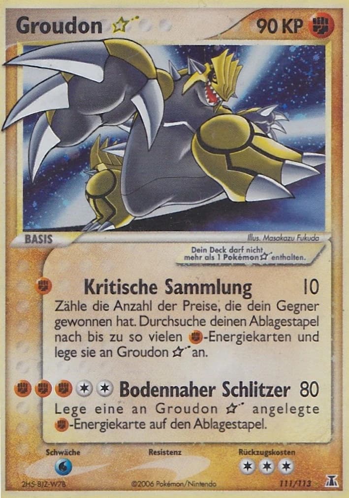 Groudon ☆ (111)