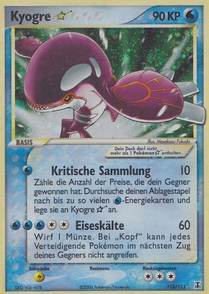 Kyogre ☆ (112)