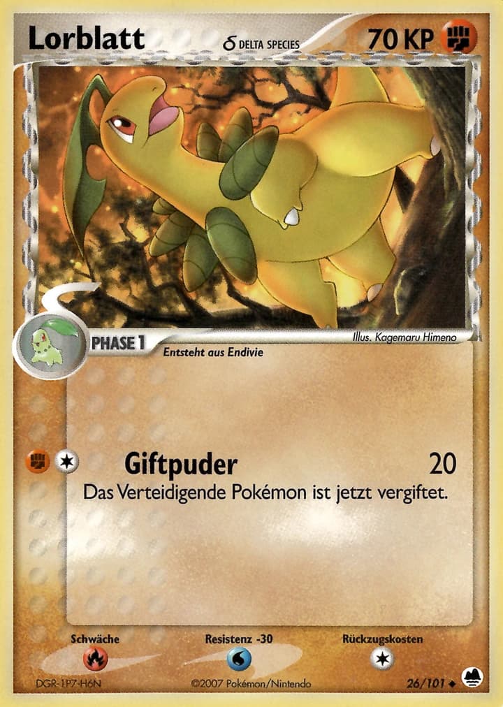 Lorblatt δ (26)